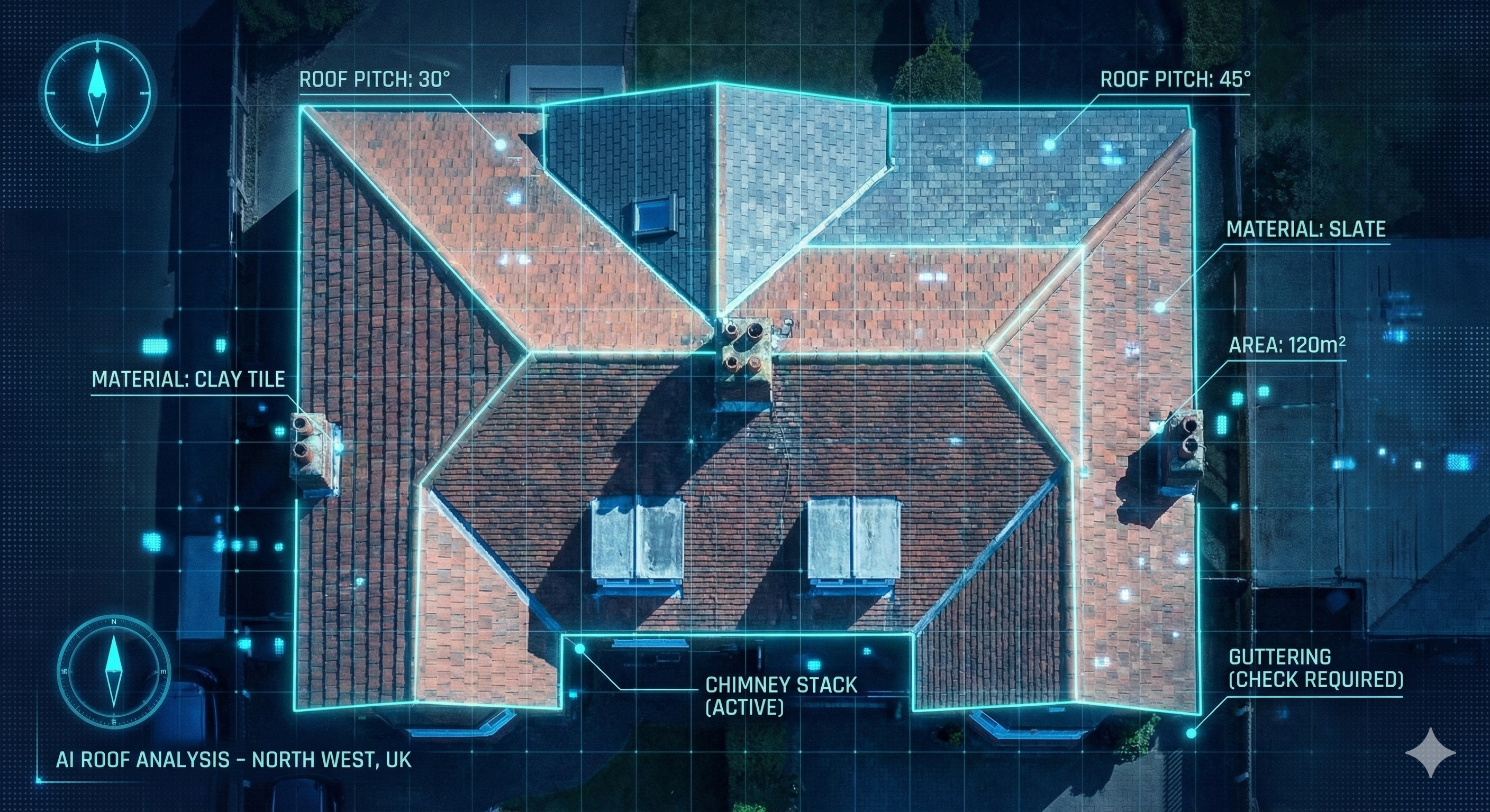 Roofing lead generation AI system